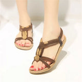 Bohemia Gladiator Beach Flat Casual Sandals