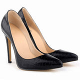 Snake Print Pumps High Heels