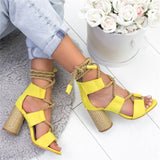 s Heel Pointed Fish Mouth Gladiator Sandals