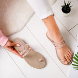 Non-slip Platform Flat Slippers