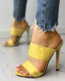 New  Sandals Summer Hot Fish Mouth Exposed