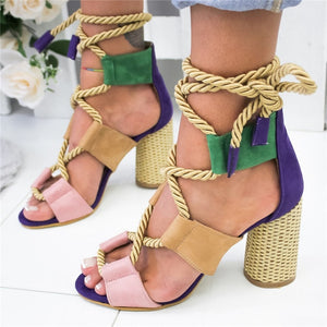 High Heel Pointed Fashion Gladiator Sandal