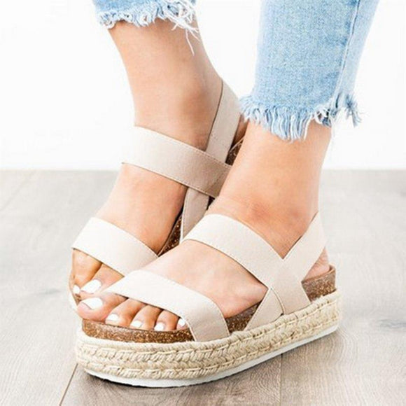 Open Toe Sandal Platform