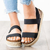 Open Toe Sandal Platform
