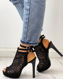 Sexy Lace Sandals Summer