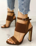 Sandals Summer  Fish Mouth Exposed Toe
