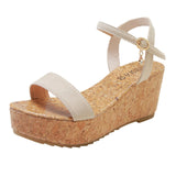 MUQGEW platform wedges Sandal for woman classics buckle strap Non-slip Sandal woman shoes summer Fashion platform wedges Sandal