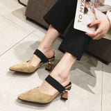 Geometric Heel Women