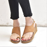 gold leopard wedge sandals