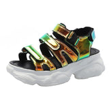 laser sandals women