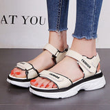 Women Open Toe Platform Sandals